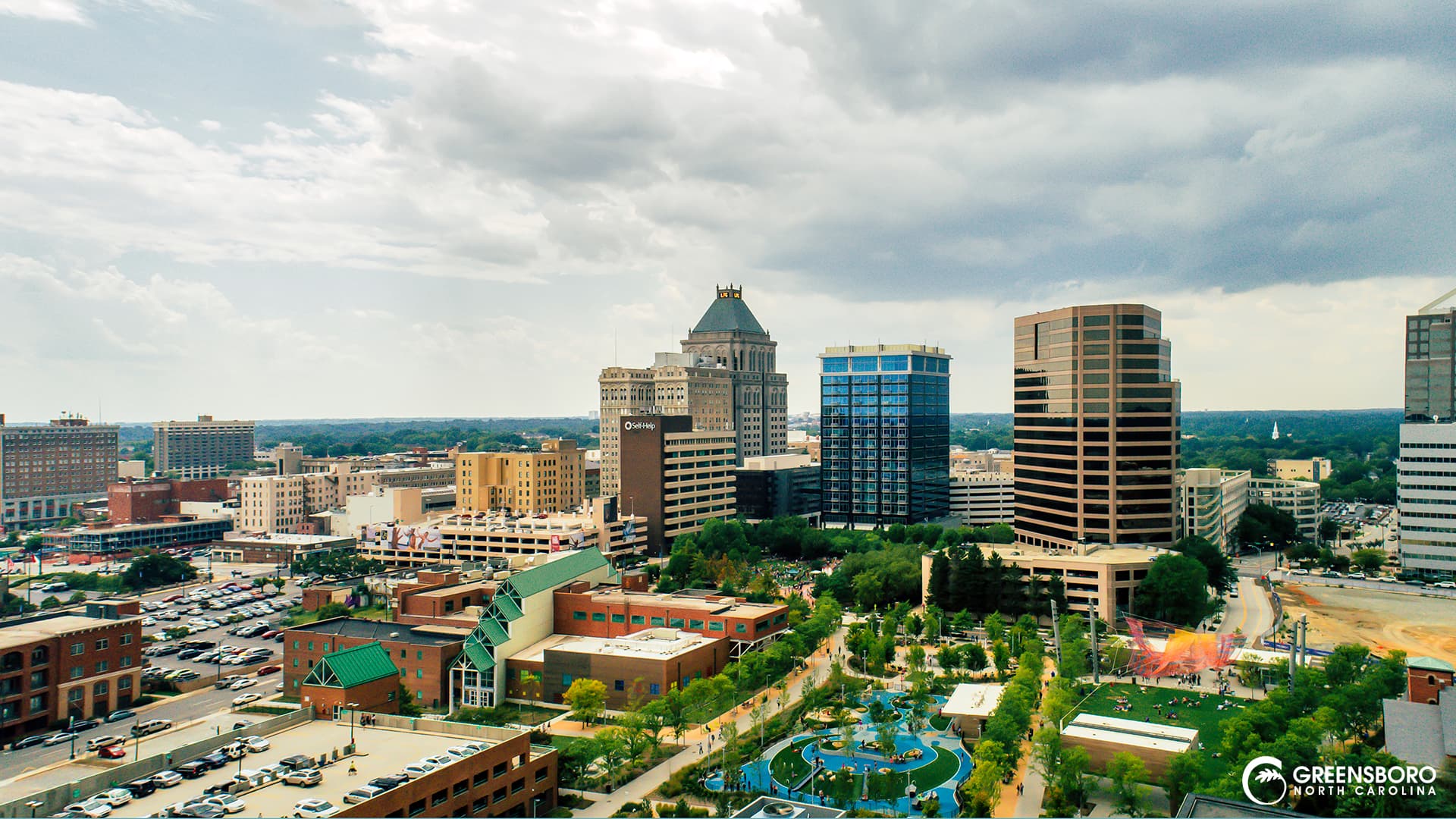 Downtown Greensboro, North Carolina