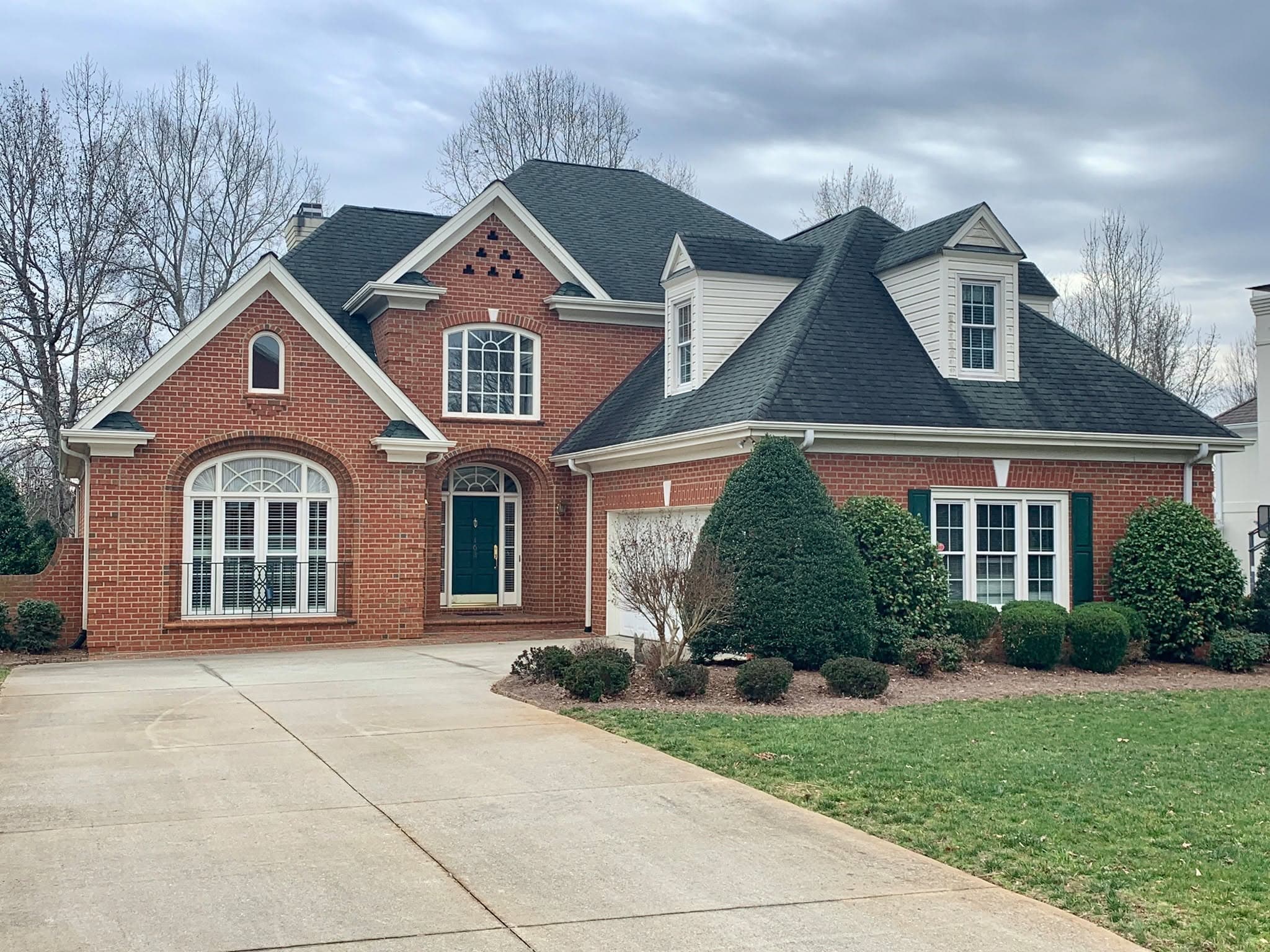 Brick two-story home in the Piedmont Triad