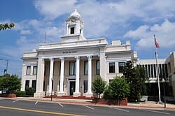 Davie County Courthouse in Mocksville, North Carolina